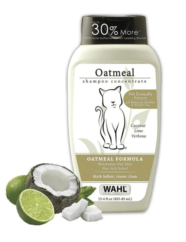 Wahl Shampoo For Cats - Oatmeal (455ml) 貓咪專用燕麥極溫和洗毛液 (455ml)