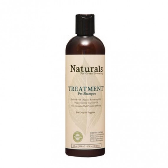 Naturals - Treatment Shampoo 天然修護潔毛露 (去油/舒緩紅疹) - 12oz