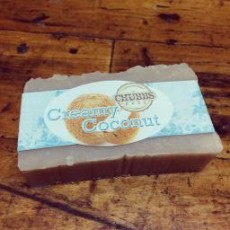 Chubbs®全天然手工香皂 - Creamy Coconut 甜椰子香味 - 4oz