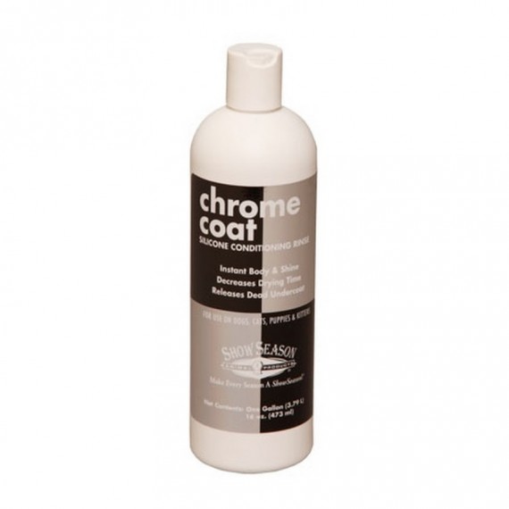 Showseason - Chrome Coat Silicone Conditioning Rinse 專業閃光護毛素 - 16oz / 1gal